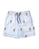 Shade Critters Shade Critters Boys' Embroidered Teddy Icon Swim Trunks - 1