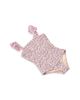 Shade Critters Shade Critters Girls' Blushing Blooms Smocked One Piece Swimsuit - 3