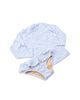 Shade Critters Shade Critters Girls' Coastal Garden Floral Rashguard Two Piece Swimsuit - 3