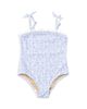 Shade Critters Shade Critters Girls' Crochet Trim Coastal Garden Swimsuit - 1