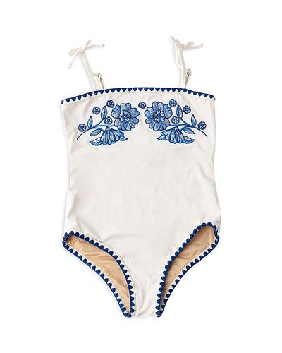 Shade Critters Shade Critters Girls' Embroidered Swimsuit
