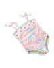 Shade Critters Shade Critters Girls' Tutti Fruity Daisy Crochet Pom Pom Swimsuit - 2