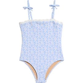 Shade Critters Shade Critters Kids' Scallop Crochet Trim One-Piece Swimsuit