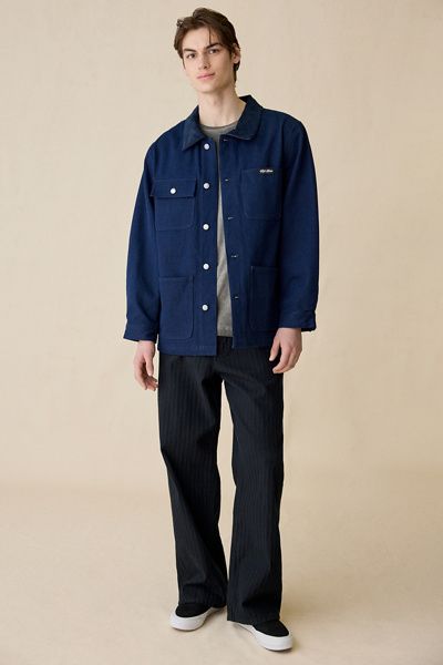 Shaka Wear Shaka Wear Chore Jacket in Navy, Men's at Urban Outfitters