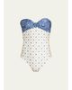 Shani Shemer Aloe Strapless One-Piece Swimsuit - 1