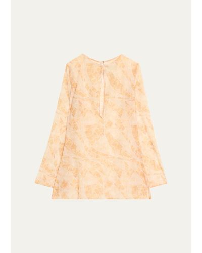 Shani Shemer Catherine Geometric Mini Dress Coverup