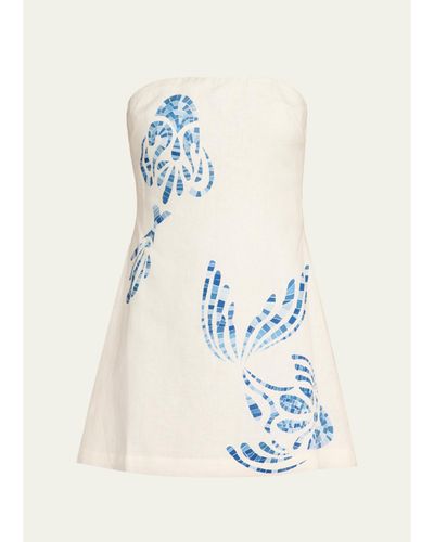Shani Shemer Elowen Linen Mini Dress
