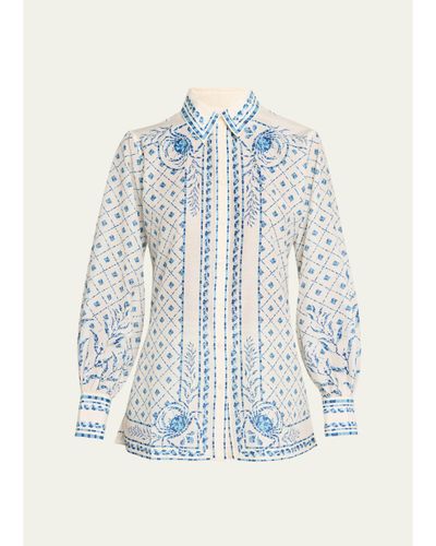 Shani Shemer Esther Button-Front Shirt