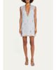 Shani Shemer Leila Embellished Chiffon Mini Dress - 2