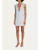 Shani Shemer Leila Embellished Chiffon Mini Dress - 4