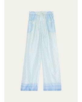 Shani Shemer Macey Wide-Leg Drawstring Pants