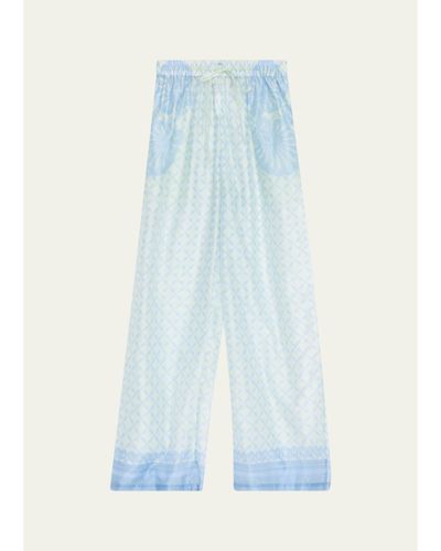 Shani Shemer Macey Wide-Leg Drawstring Pants