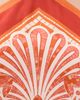 Shani Shemer Shani Shemer Athena Midi Dress Orange Mosaic Print - 6