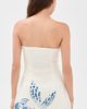 Shani Shemer Shani Shemer Elowen Mini Dress Blue Mosaic Print - 3