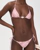 Shani Shemer Shani Shemer Khloe Bikini Bottoms Pink Shell Print - 4