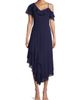 Shani Women's Asymmetric Ruffle Midi-Dress - 3