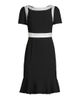 Shani Women's Colorblocked Satin Dress - 1