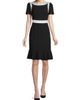 Shani Women's Colorblocked Satin Dress - 2