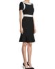 Shani Women's Colorblocked Satin Dress - 4