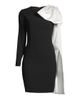Shani Women's Crepe Bow-Sleeve Minidress - 7