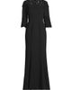 Shani Women's Embellished Crepe-Lace Boatneck Gown - 1