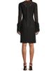 Shani Women's Feather-Trim Lace Sheath Dress - 5
