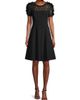 Shani Women's Floral Applique Fit-&-Flare Crepe Dress - 2