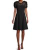Shani Women's Floral Applique Fit-&-Flare Crepe Dress - 3