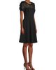 Shani Women's Floral Applique Fit-&-Flare Crepe Dress - 4