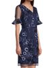 Shani Women's Floral Embellished Sheath Dress - 4