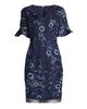 Shani Women's Floral Embellished Sheath Dress - 7