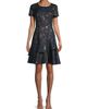 Shani Women's Floral Jacquard Tiered Minidress - 2