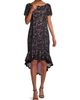 Shani Women's High-Low Crepe Dress - 2
