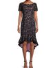 Shani Women's High-Low Crepe Dress - 3