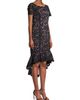 Shani Women's High-Low Crepe Dress - 4