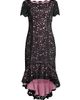 Shani Women's High-Low Crepe Dress - 7