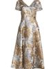 Shani Women's Jacquard Fit-&-Flare Cocktail Dress - 7