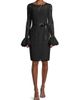 Shani Women's Lace Bell-Sleeve Sheath Dress - 3