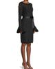Shani Women's Lace Bell-Sleeve Sheath Dress - 4