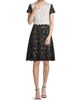 Shani Women's Laser-Cut Two-Tone Dress - 2