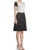 Shani Women's Laser-Cut Two-Tone Dress - 4