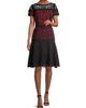 Shani Women's Laser Cut Ombre Dress - 2