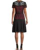 Shani Women's Laser Cut Ombre Dress - 5