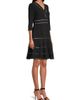 Shani Women's Lattice Trim Fit & Flare Midi-Dress - 4