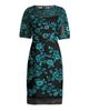 Shani Women's Novelty Embroidered Illusion Dress - 1