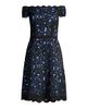 Shani Women's Off-The-Shoulder Laser Cut Dress - 1