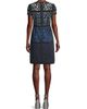 Shani Women's Ombre Laser-Cut Lace Dress - 5