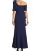 Shani Women's Ruffle Crepe One-Shoulder Gown - 5