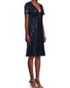 Shani Women's Sequined Fit & Flare Midi-Dress - 4