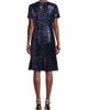 Shani Women's Sequined Fit & Flare Midi-Dress - 5
